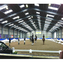 Arena de Equitação Indoor de estrutura de aço